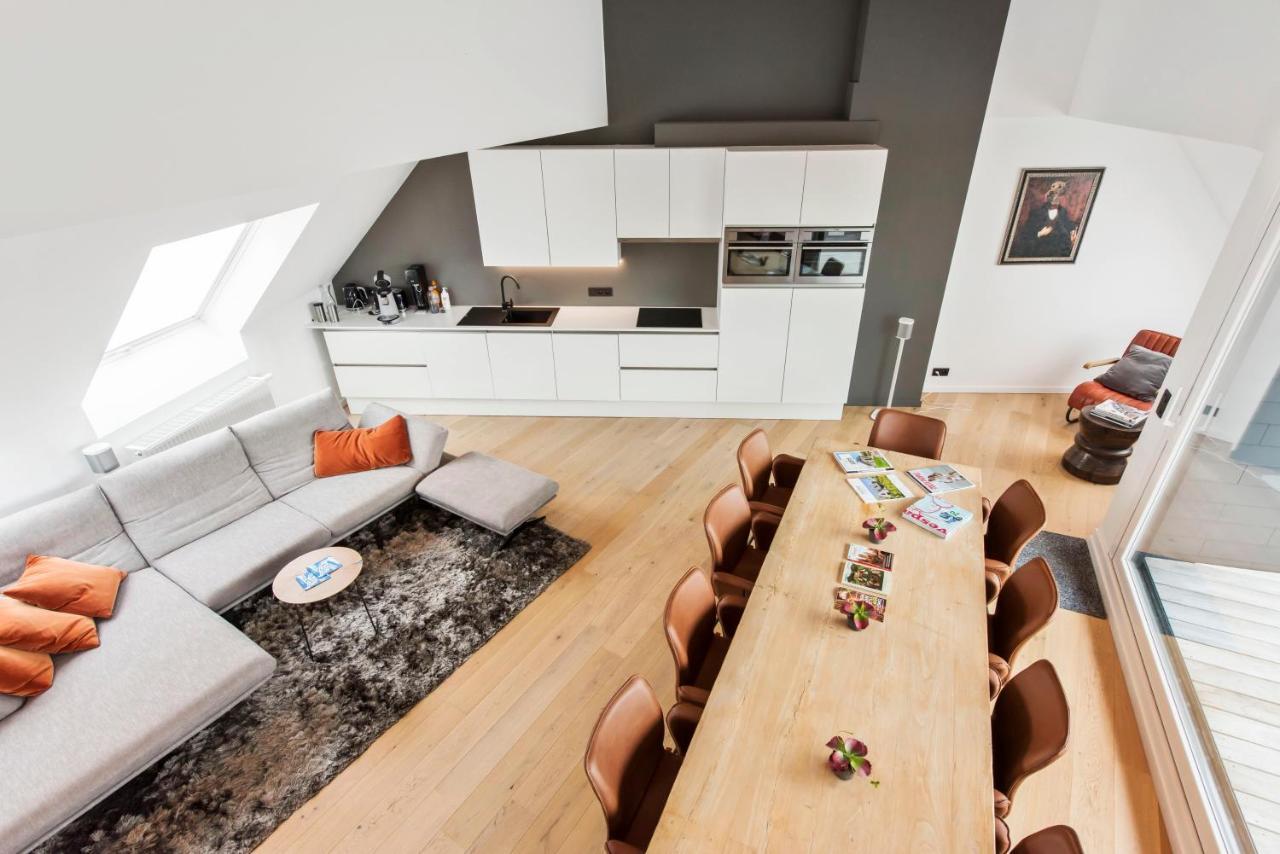 דירות Exclusive Penthouse In גנט מראה חיצוני תמונה