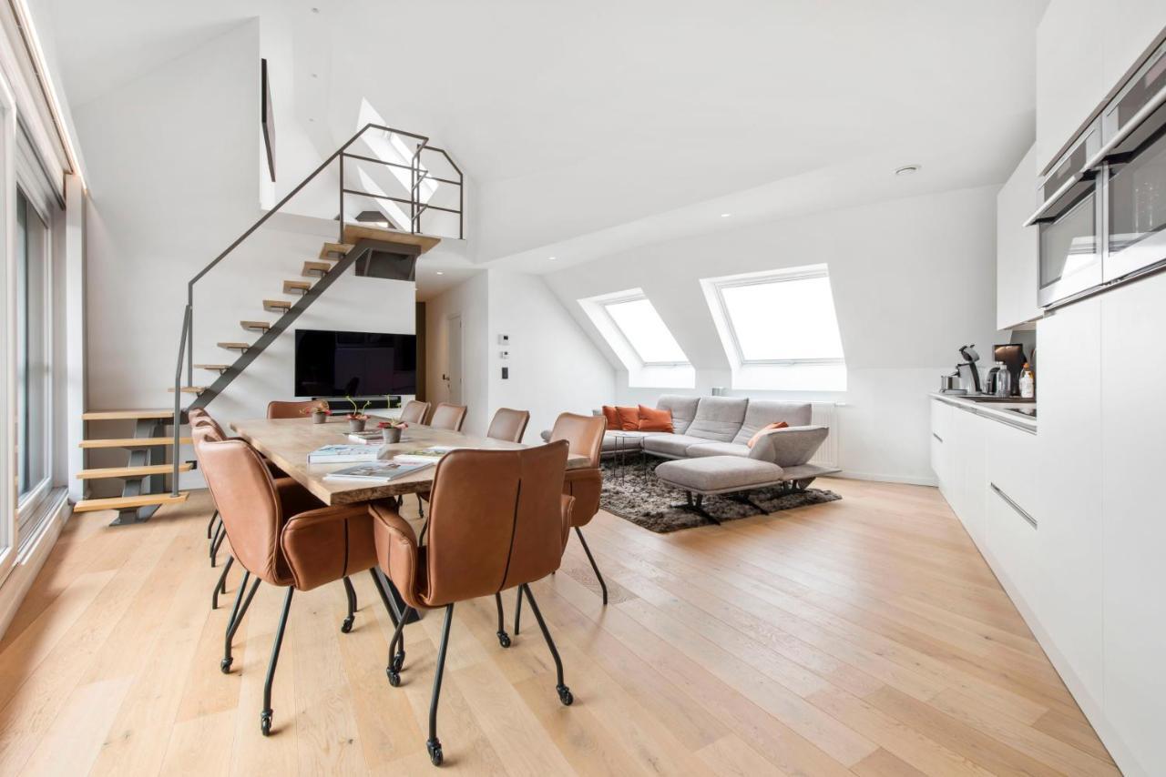 דירות Exclusive Penthouse In גנט מראה חיצוני תמונה